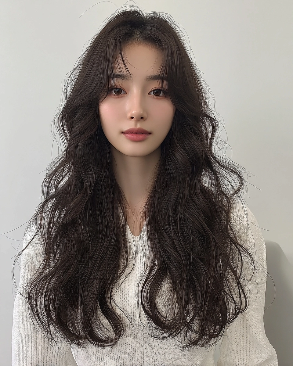 8 Best Soft Wave Perm Styles 2026 | Korea Hair Salon 11 soft wave perm 2026 - Style 8 at Korea Hair Salon Seoul