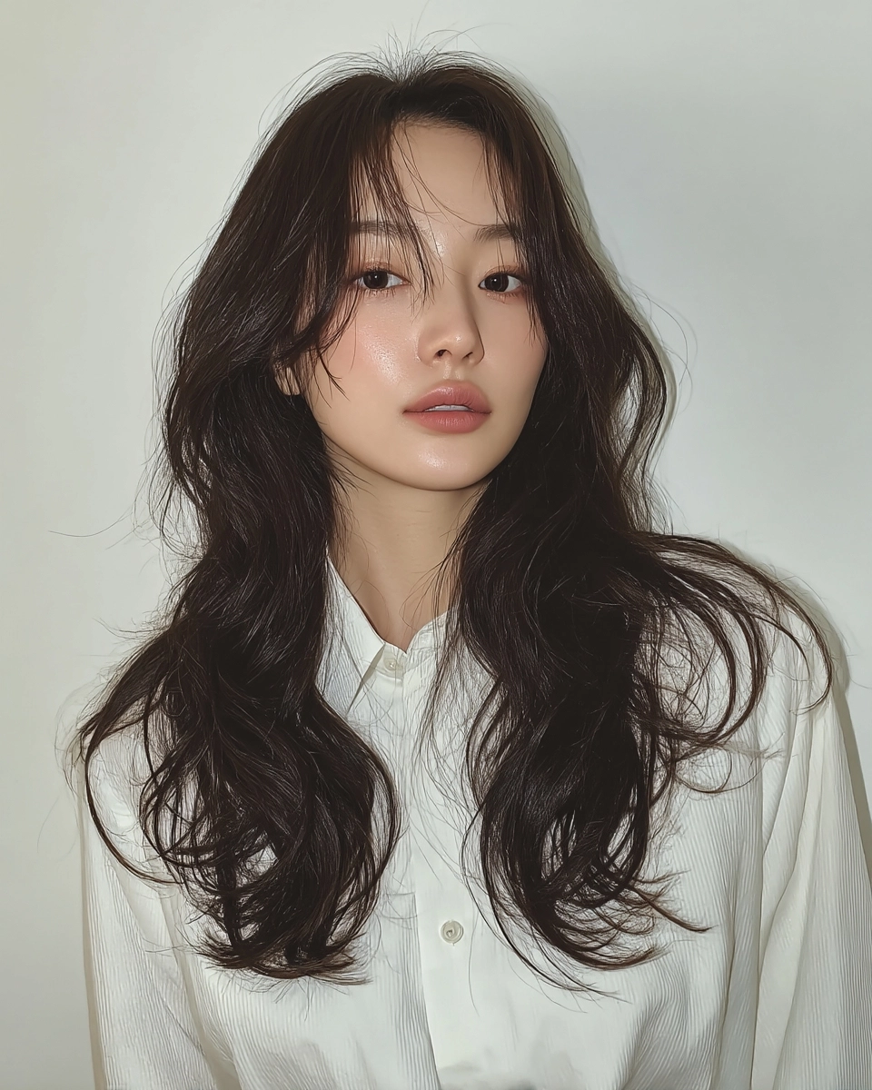 8 Best Soft Wave Perm Styles 2026 | Korea Hair Salon 11 soft wave perm Korea 2026 - Style 8 at Korea Hair Salon Seoul