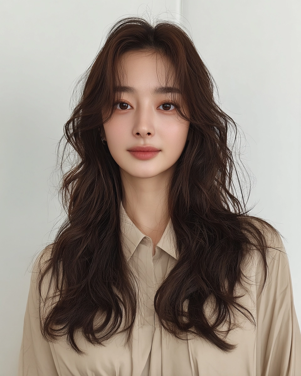 8 Best Soft Wave Perm Styles 2026 | Korea Hair Salon 11 soft wave perm Korea 2026 - Style 8 at Korea Hair Salon Seoul
