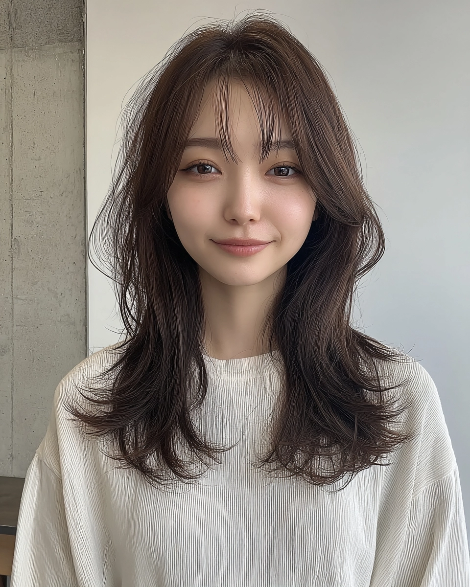 8 Best Soft Wave Perm Styles 2026 | Korea Hair Salon 11 soft wave perm styles 2026 - Style 8 at Korea Hair Salon Seoul