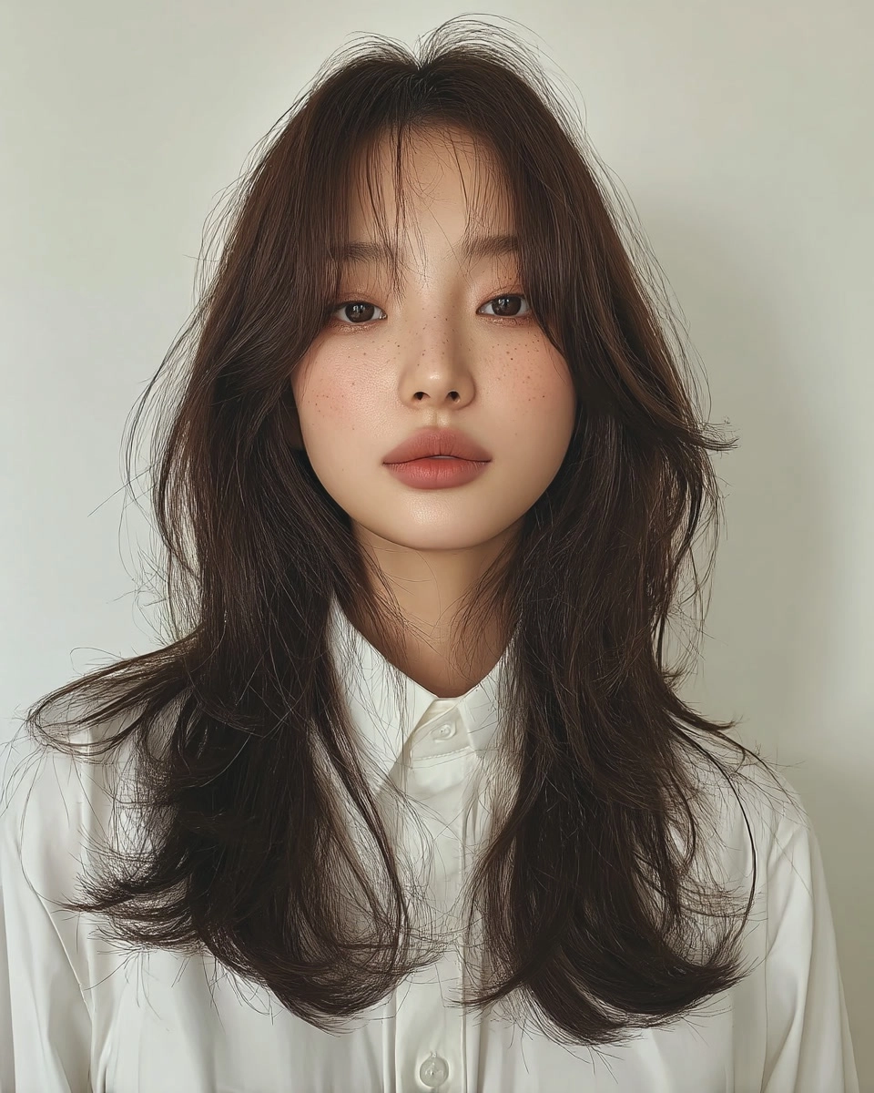 8 Best Soft Wave Perm Styles 2026 | Korea Hair Salon 11 soft wave perm Korea 2026 - Style 8 at Korea Hair Salon Seoul