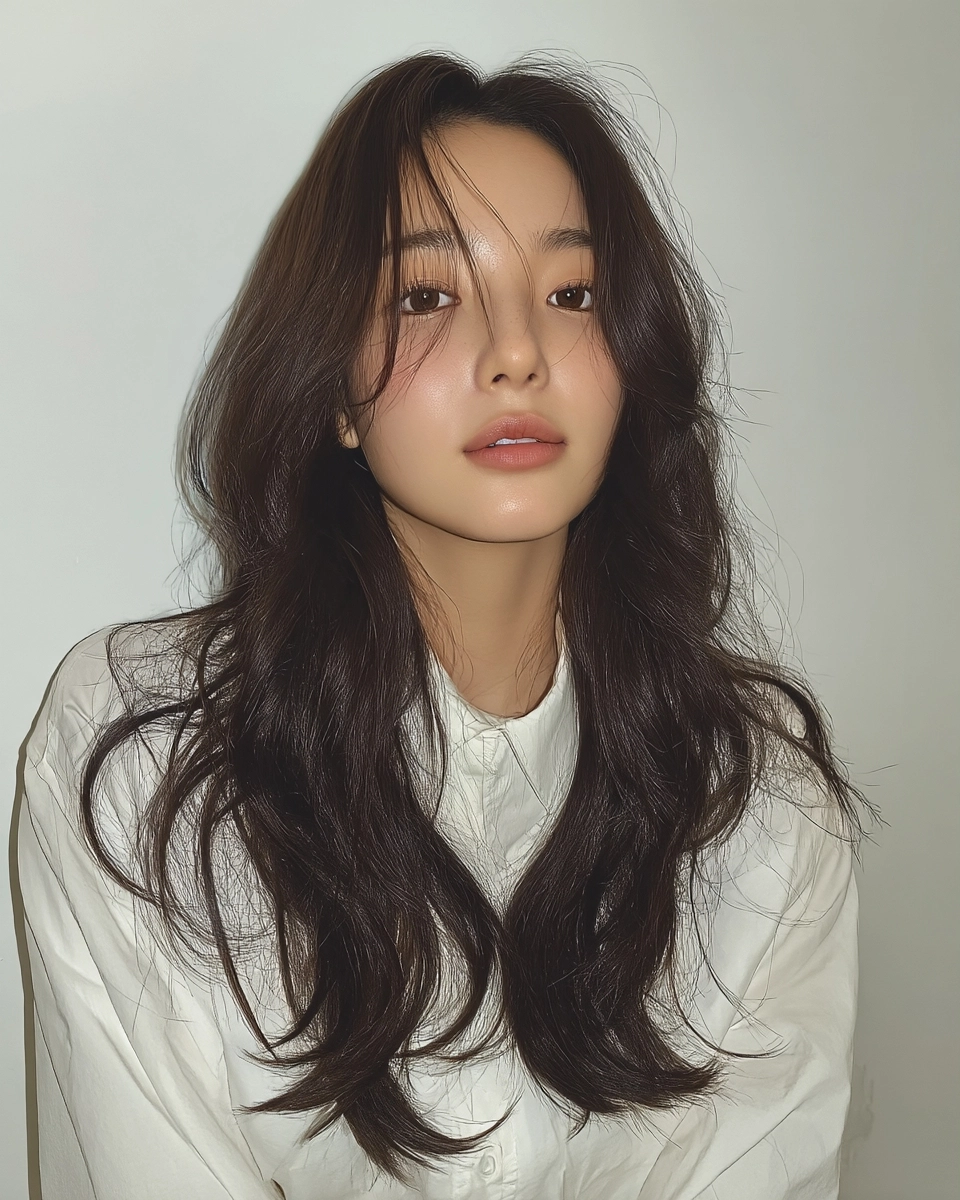 8 Best Soft Wave Perms Korea 2026 | Korea Hair Salon 8 soft wave perm Korea 2026 - Style 5 at Korea Hair Salon Seoul