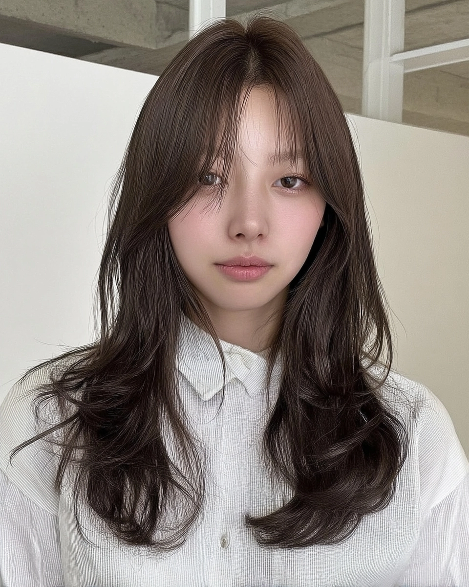 8 Best Soft Wave Perms Korea 2026 | Korea Hair Salon 11 soft wave perm Korea 2026 - Style 8 at Korea Hair Salon Seoul