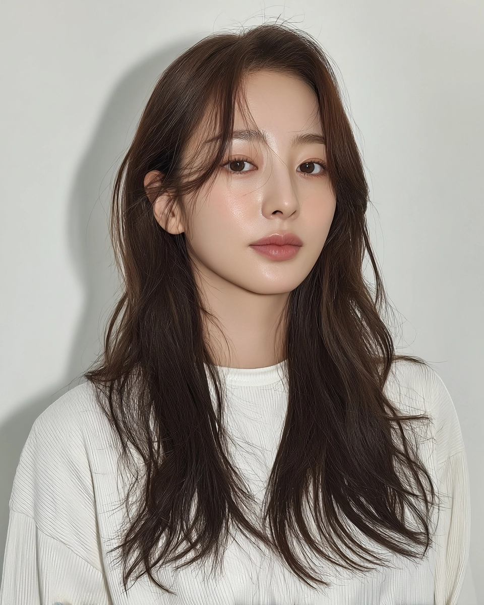 8 Best Textured Layered Styles 2026 | Korea Hair Salon 4 textured layered styles Seoul 2026 - Style 2 at Korea Hair Salon Seoul