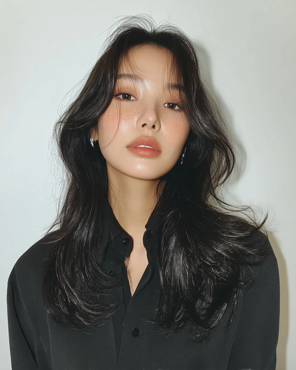 8 Best Voluminous Layered Styles 2026 | Korea Hair Salon 5 voluminous layered styles 2026 - Style 3 at Korea Hair Salon Seoul
