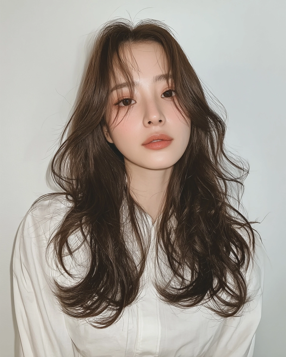 8 Best Voluminous Layered Styles 2026 | Korea Hair Salon 7 voluminous layered styles 2026 - Style 4 at Korea Hair Salon Seoul
