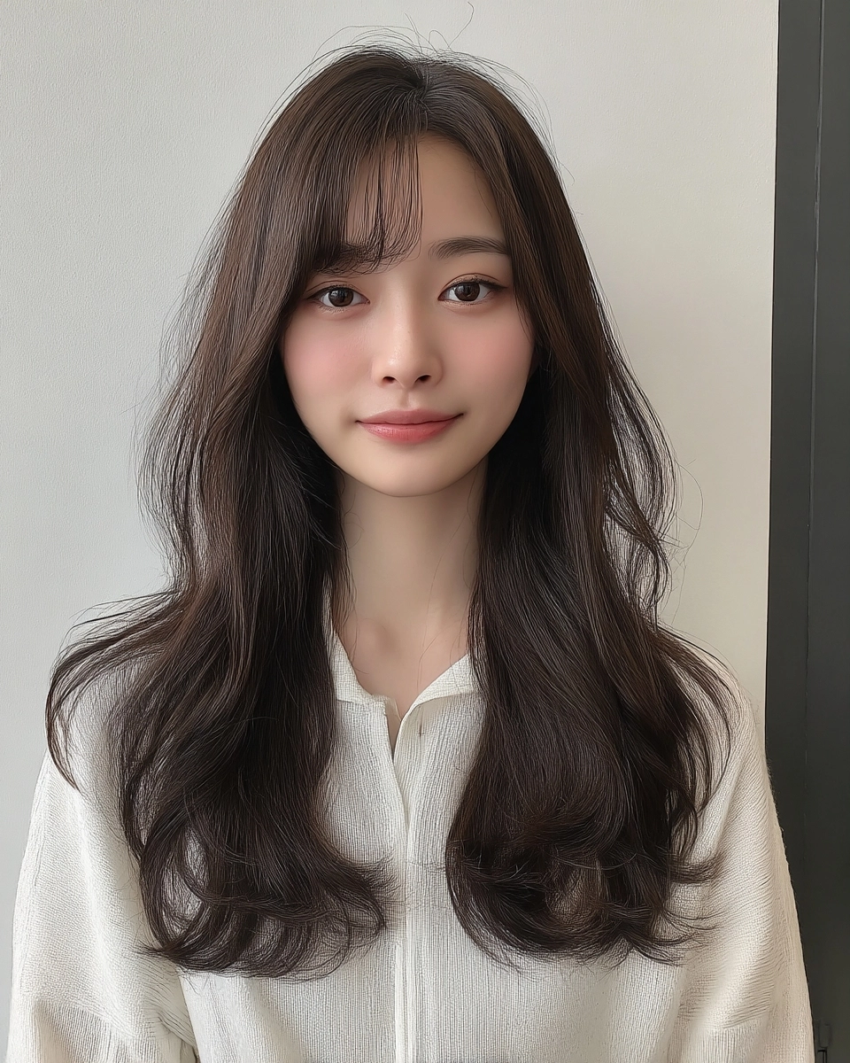 8 Best Voluminous Layered Styles 2026 | Korea Hair Salon 8 voluminous layered styles 2026 - Style 5 at Korea Hair Salon Seoul