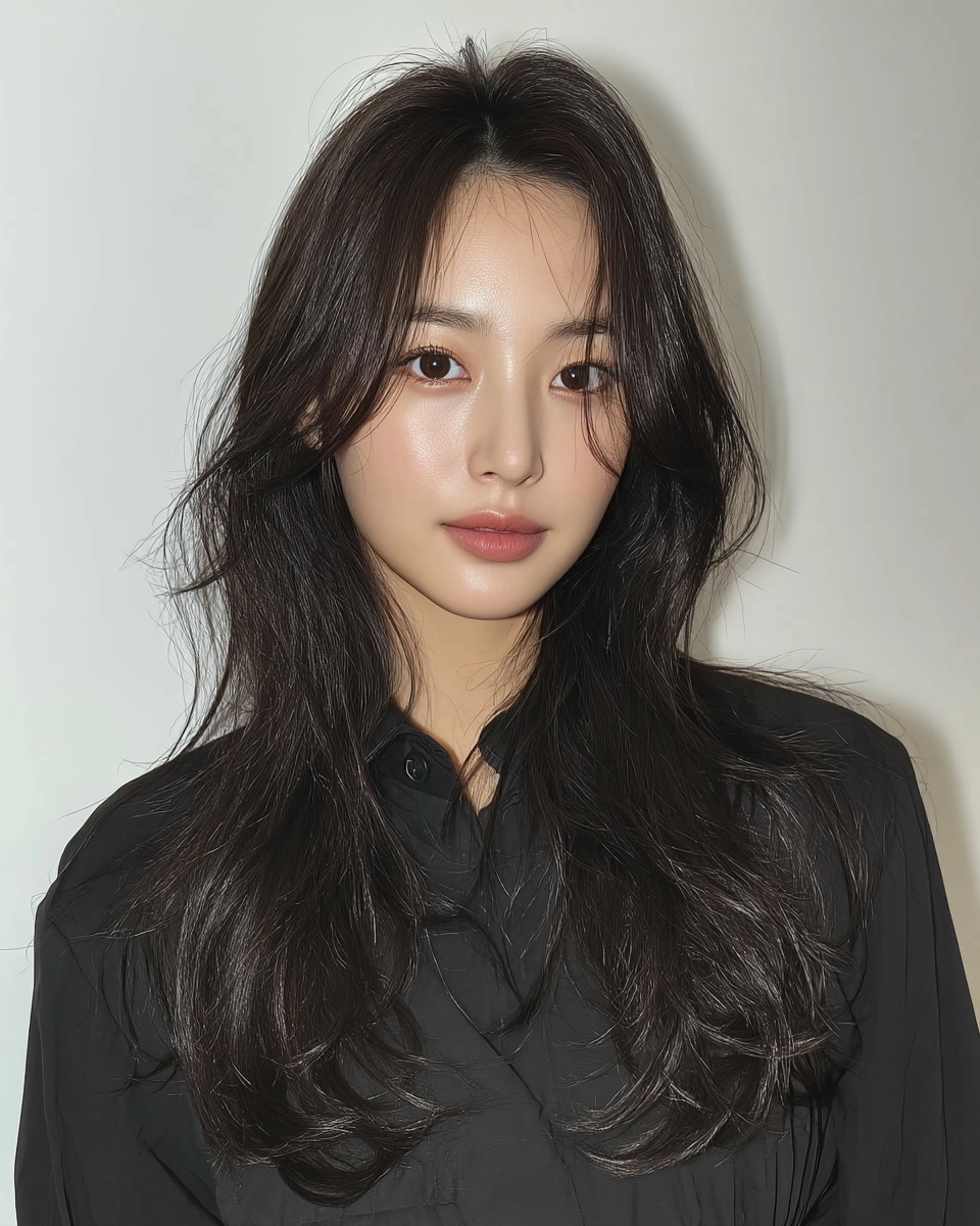 8 Best Voluminous Layered Styles 2026 | Korea Hair Salon 11 voluminous layered styles 2026 - Style 8 at Korea Hair Salon Seoul