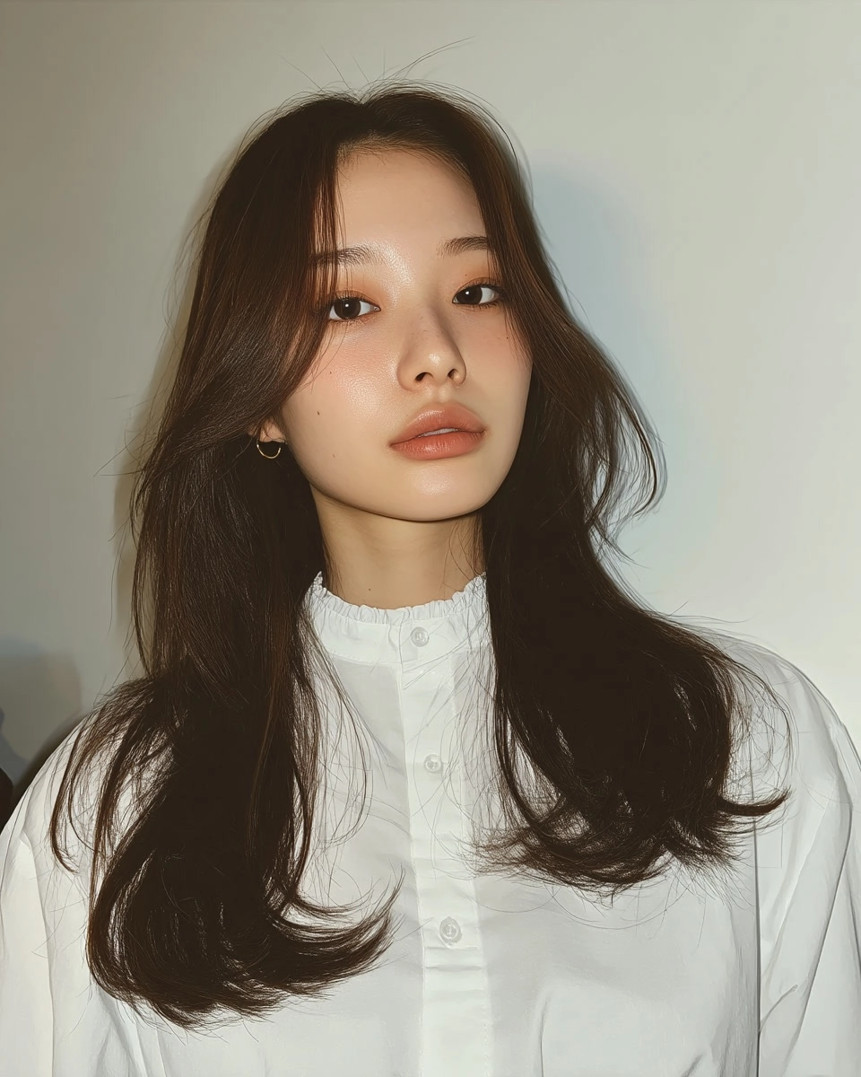 8 Best Wavy Hairstyles Korea 2026 | Korea Hair Salon 4 wavy hairstyles Korea 2026 - Style 2 at Korea Hair Salon Seoul
