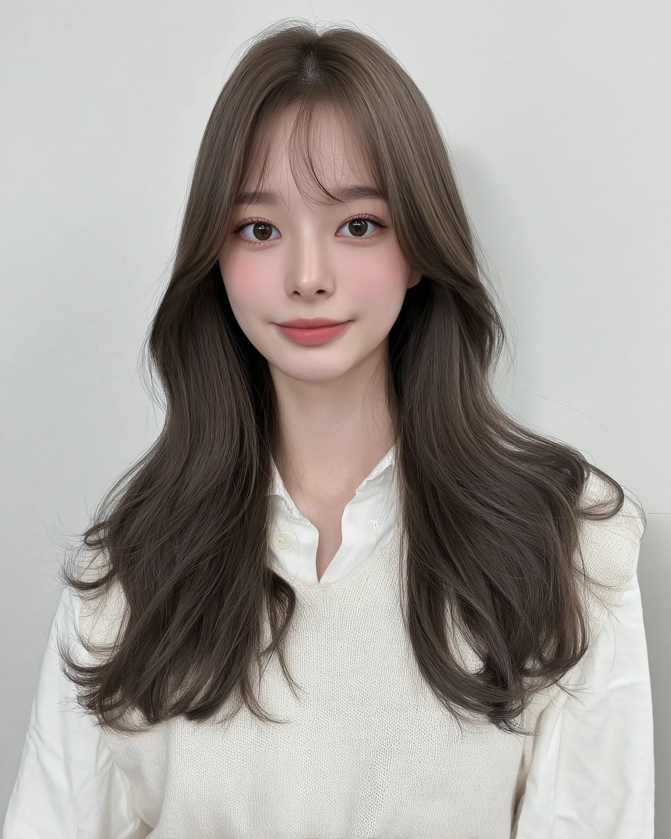 8 Best Wavy Hairstyles Korea 2026 | Korea Hair Salon 8 wavy hairstyles Korea 2026 - Style 5 at Korea Hair Salon Seoul