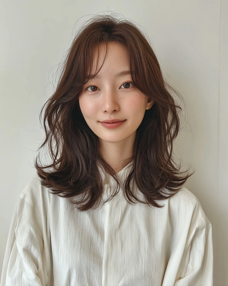 8 Chic Korean Layered Styles 2026 | Korea Hair Salon 4 chic Korean layered styles 2026 - Style 2 at Korea Hair Salon Seoul