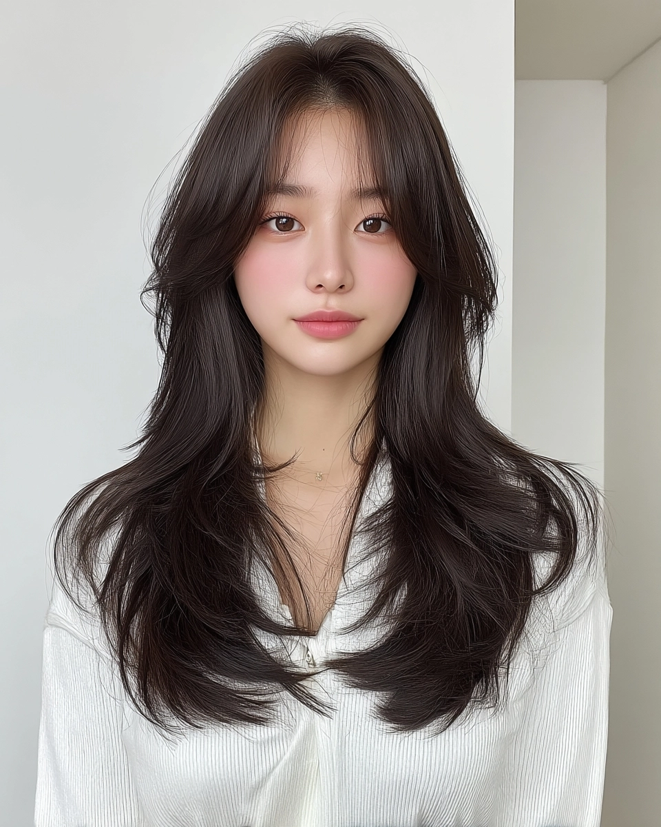 8 Chic Korean Layered Styles 2026 | Korea Hair Salon 7 chic Korean layered styles 2026 - Style 4 at Korea Hair Salon Seoul
