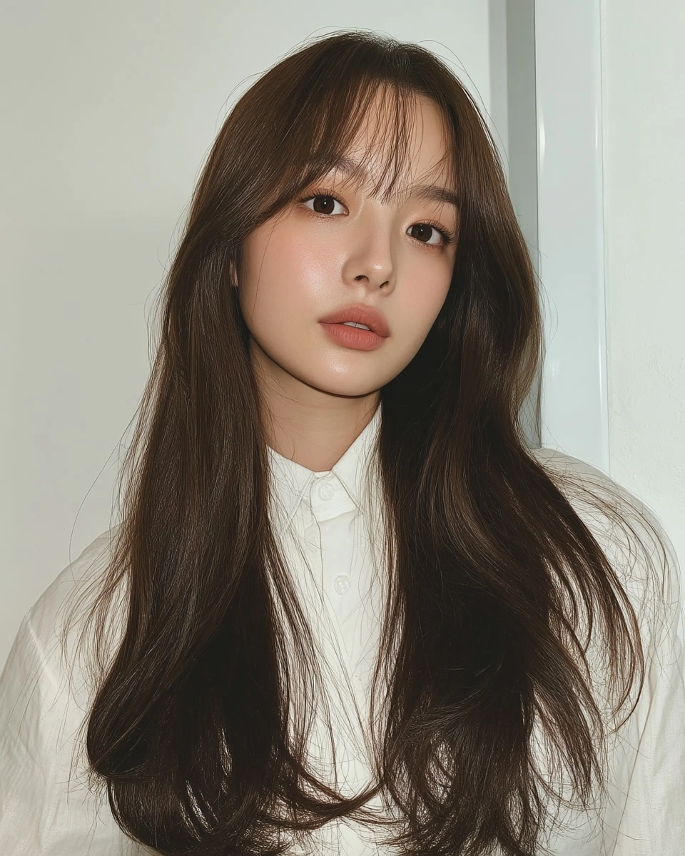 8 Chic Korean Layered Styles 2026 | Korea Hair Salon 8 chic Korean layered styles 2026 - Style 5 at Korea Hair Salon Seoul