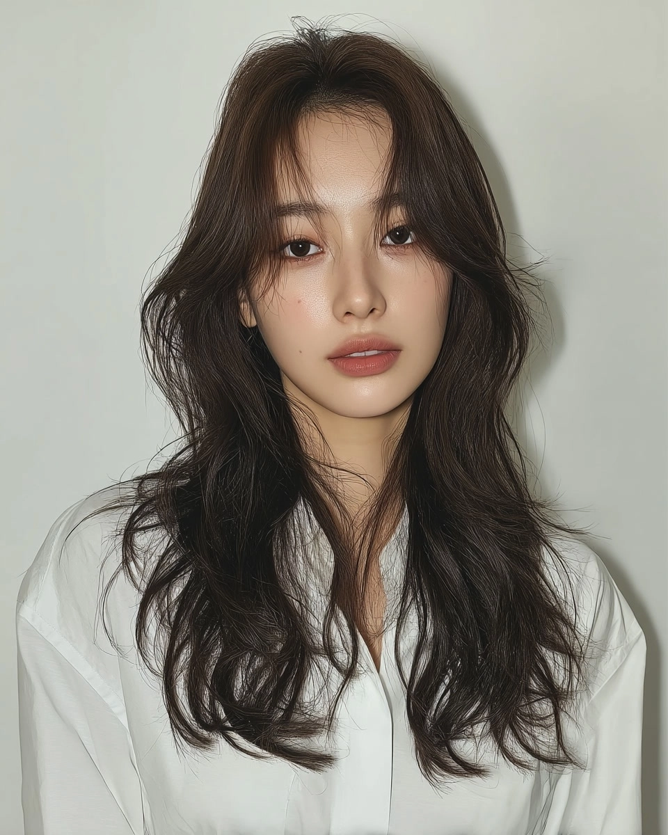 8 Chic Korean Layered Styles 2026 | Korea Hair Salon 9 chic Korean layered styles 2026 - Style 6 at Korea Hair Salon Seoul