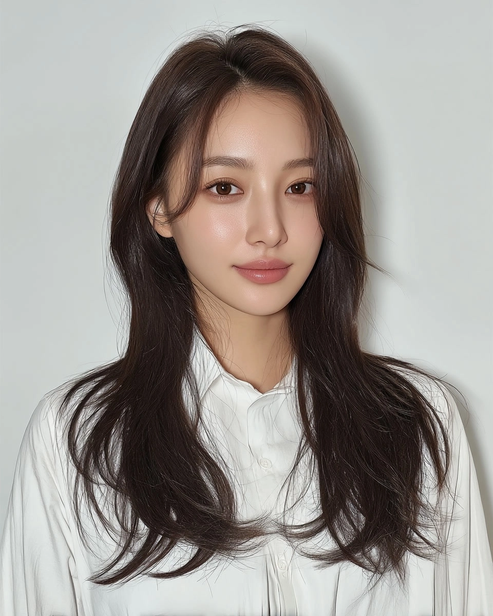 8 Chic Layered Cuts for 2026 | Korea Hair Salon 5 chic layered cuts 2026 - Style 3 at Korea Hair Salon Seoul