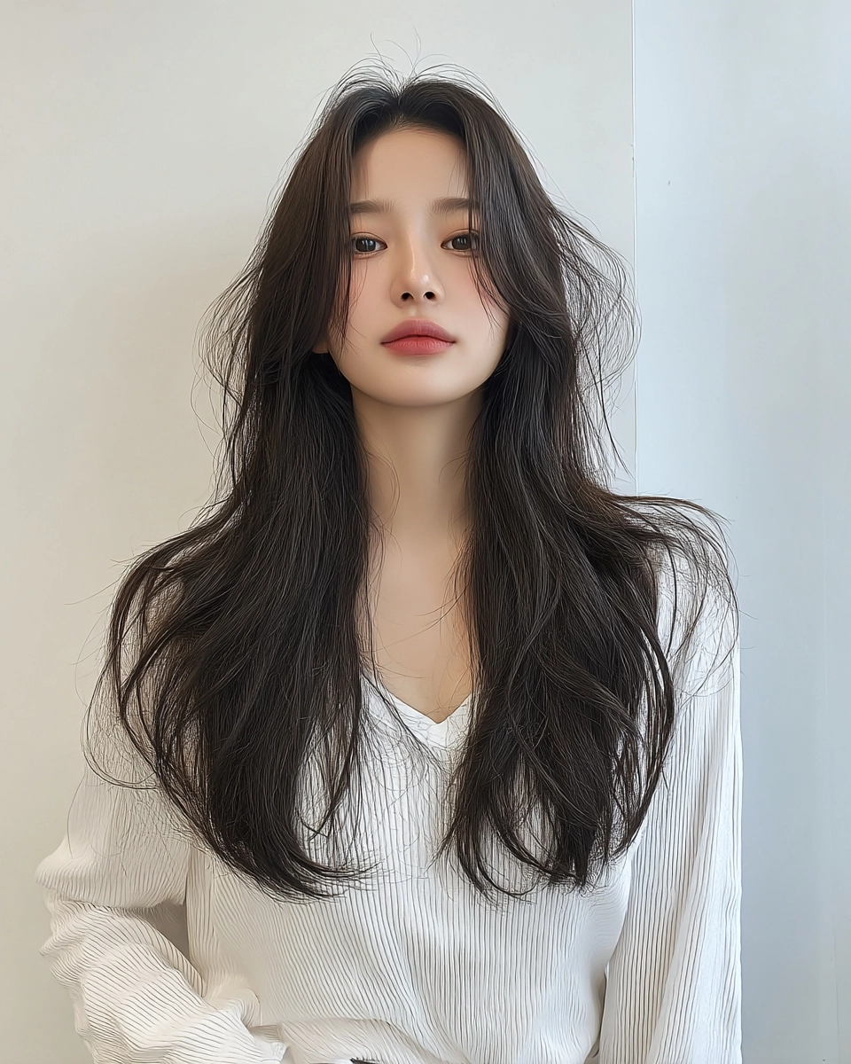 8 Chic Layered Cuts for 2026 | Korea Hair Salon 10 chic layered cuts 2026 - Style 7 at Korea Hair Salon Seoul