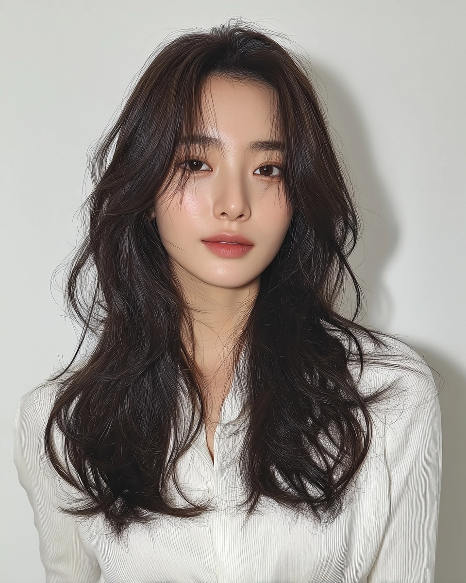 8 Chic Layered Haircuts 2026 | Korea Hair Salon 7 layered haircuts 2026 - Style 4 at Korea Hair Salon Seoul