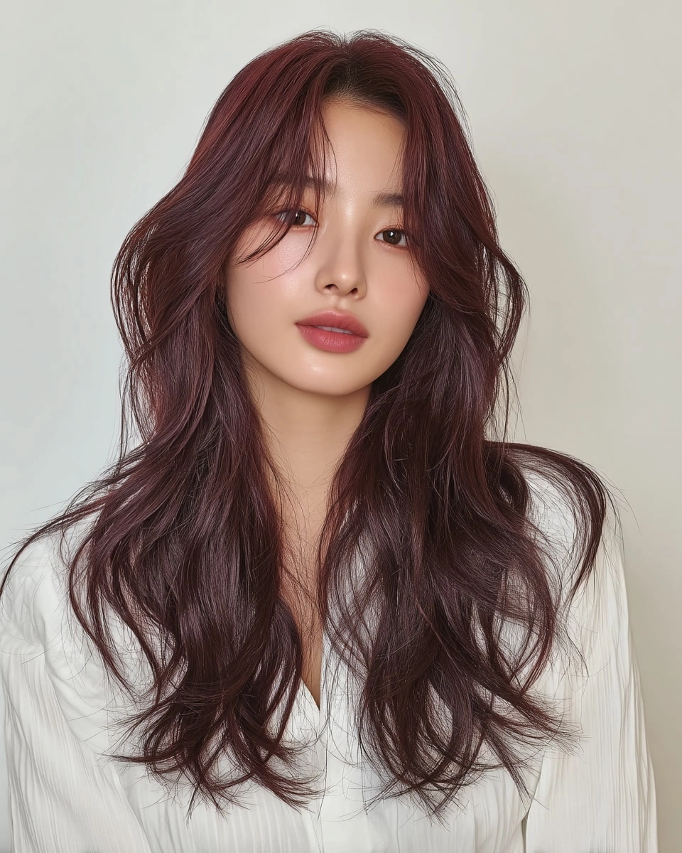 8 Chic Layered Haircuts 2026 | Korea Hair Salon 11 layered haircuts 2026 - Style 8 at Korea Hair Salon Seoul