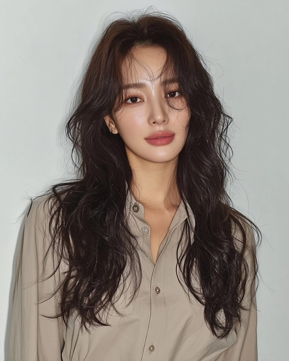 8 Chic Layered Haircuts 2026 Seoul | Korea Hair Salon 5 chic layered haircuts Seoul 2026 - Style 3 at Korea Hair Salon Seoul