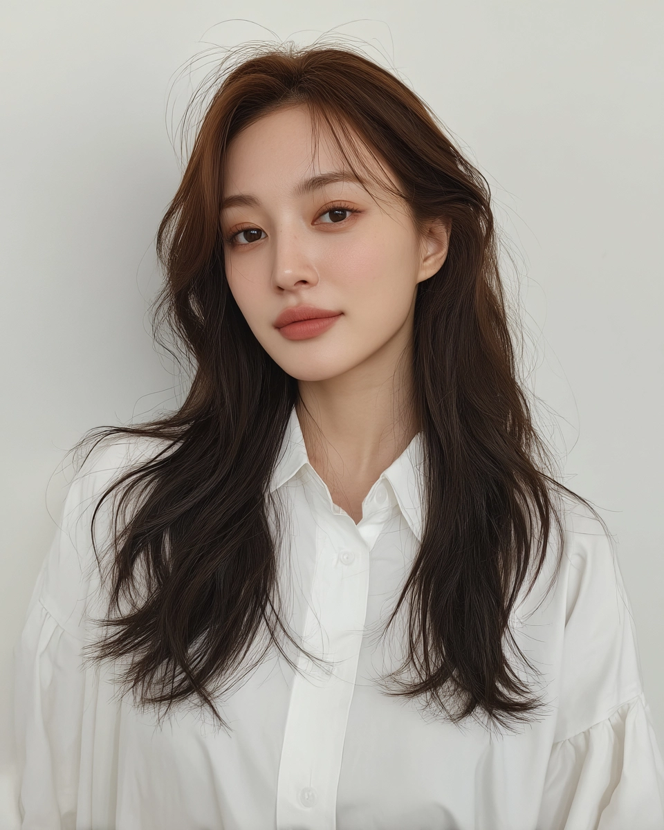 8 Chic Layered Styles for Professionals in Seoul | Korea Hair Salon 11 chic layered styles for professionals Seoul - Style 8 at Korea Hair Salon Seoul