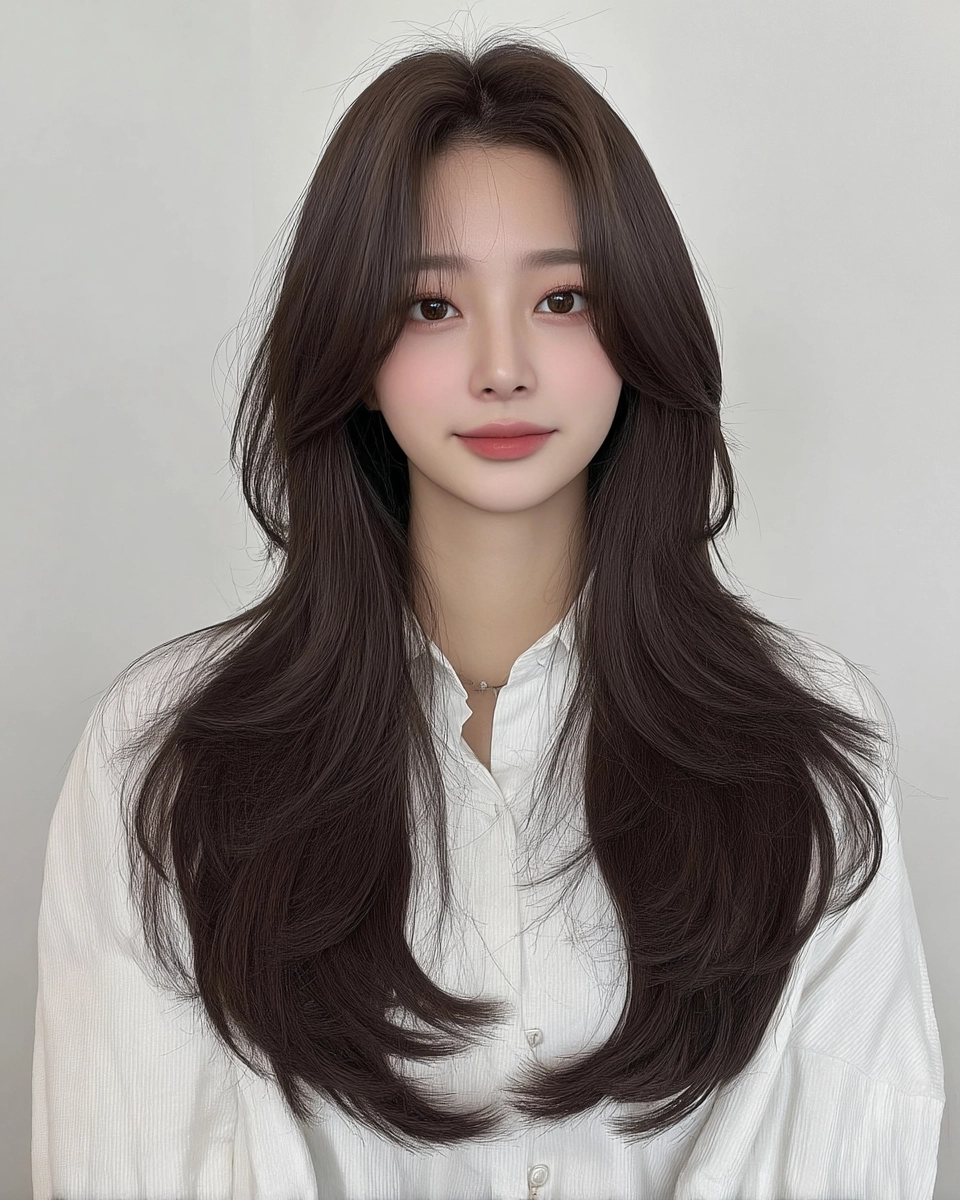 8 Chic Soft Wave Perm Styles Korea | Korea Hair Salon 8 chic soft wave perm Korea - Style 5 at Korea Hair Salon Seoul