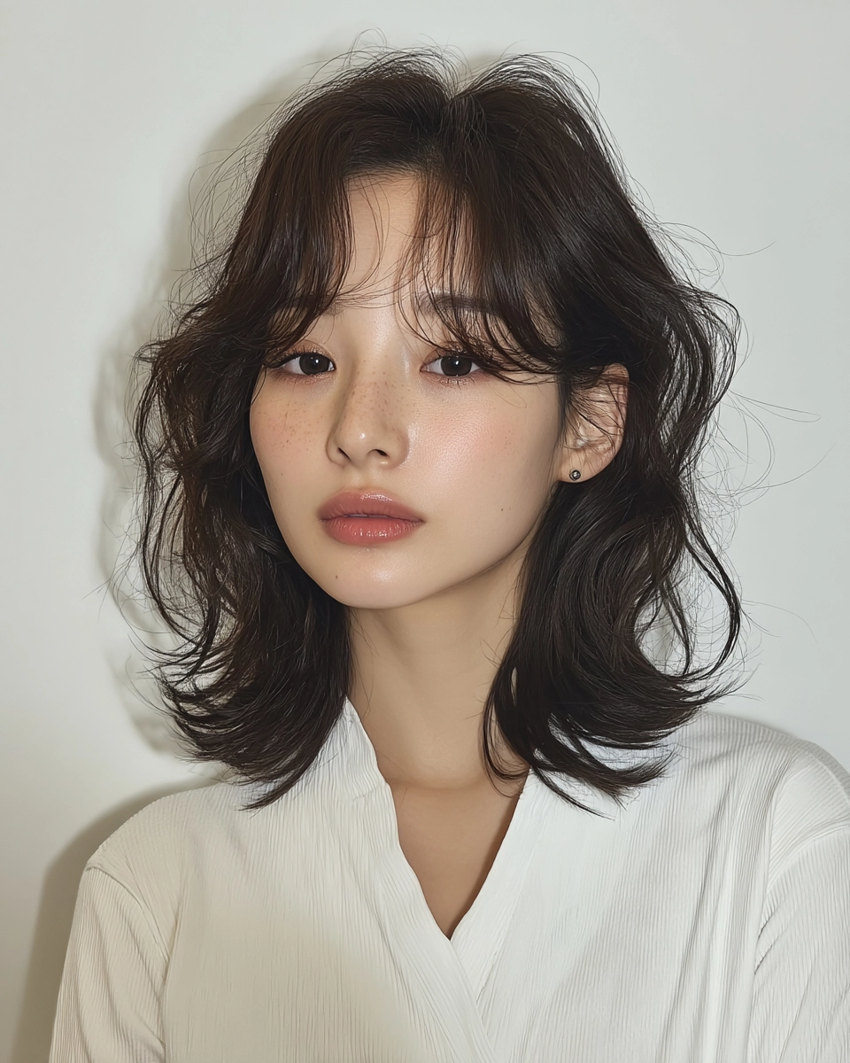 8 Chic Soft Wave Styles 2026 | Korea Hair Salon 7 chic soft wave styles 2026 - Style 4 at Korea Hair Salon Seoul