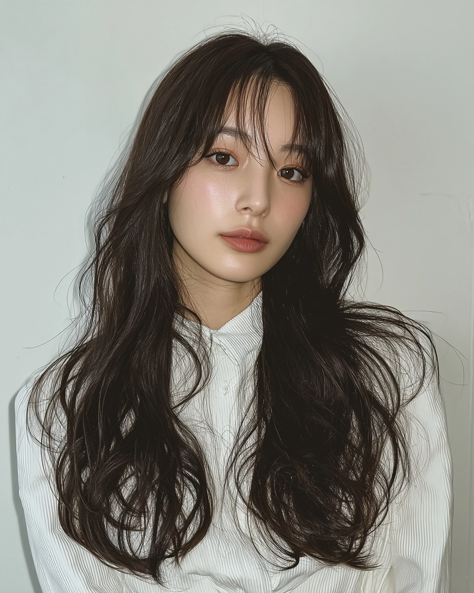 8 Chic Soft Wave Styles 2026 | Korea Hair Salon 10 chic soft wave styles 2026 - Style 7 at Korea Hair Salon Seoul