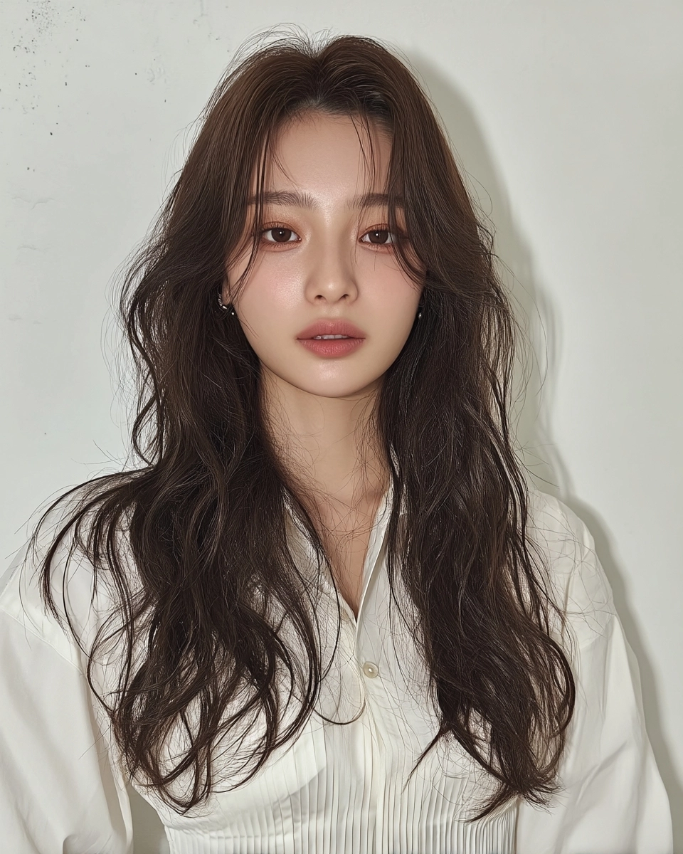 8 Chic Wavy Layered Styles 2026 | Korea Hair Salon 9 chic wavy layered styles 2026 - Style 6 at Korea Hair Salon Seoul