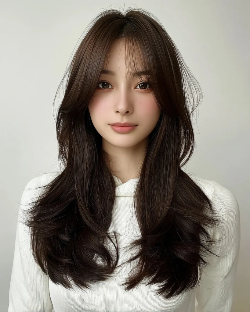 8 Elegant Curtain Bangs Styles 2026 | Korea Hair Salon 2 8 Elegant Curtain Bangs Styles 2026 | Korea Hair Salon