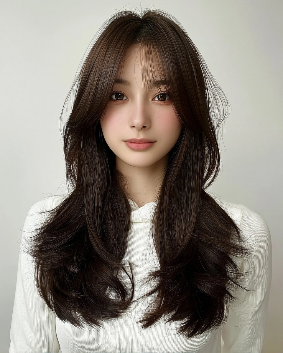 Treatment 1605 8 Elegant Curtain Bangs Styles 2026 | Korea Hair Salon