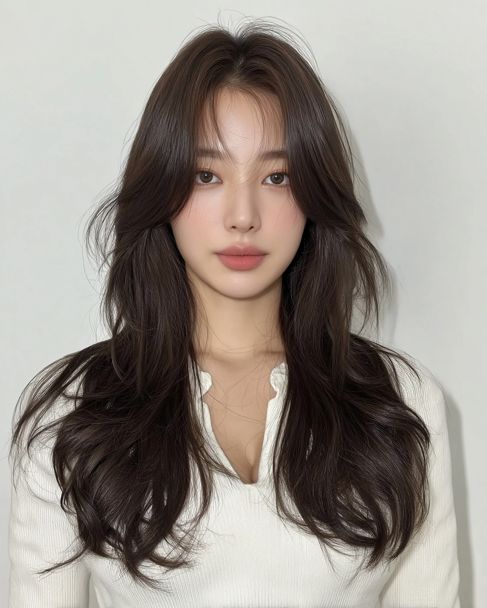 8 Elegant Layered Haircuts 2026 | Korea Hair Salon 5 elegant layered haircut 2026 - Style 3 at Korea Hair Salon Seoul