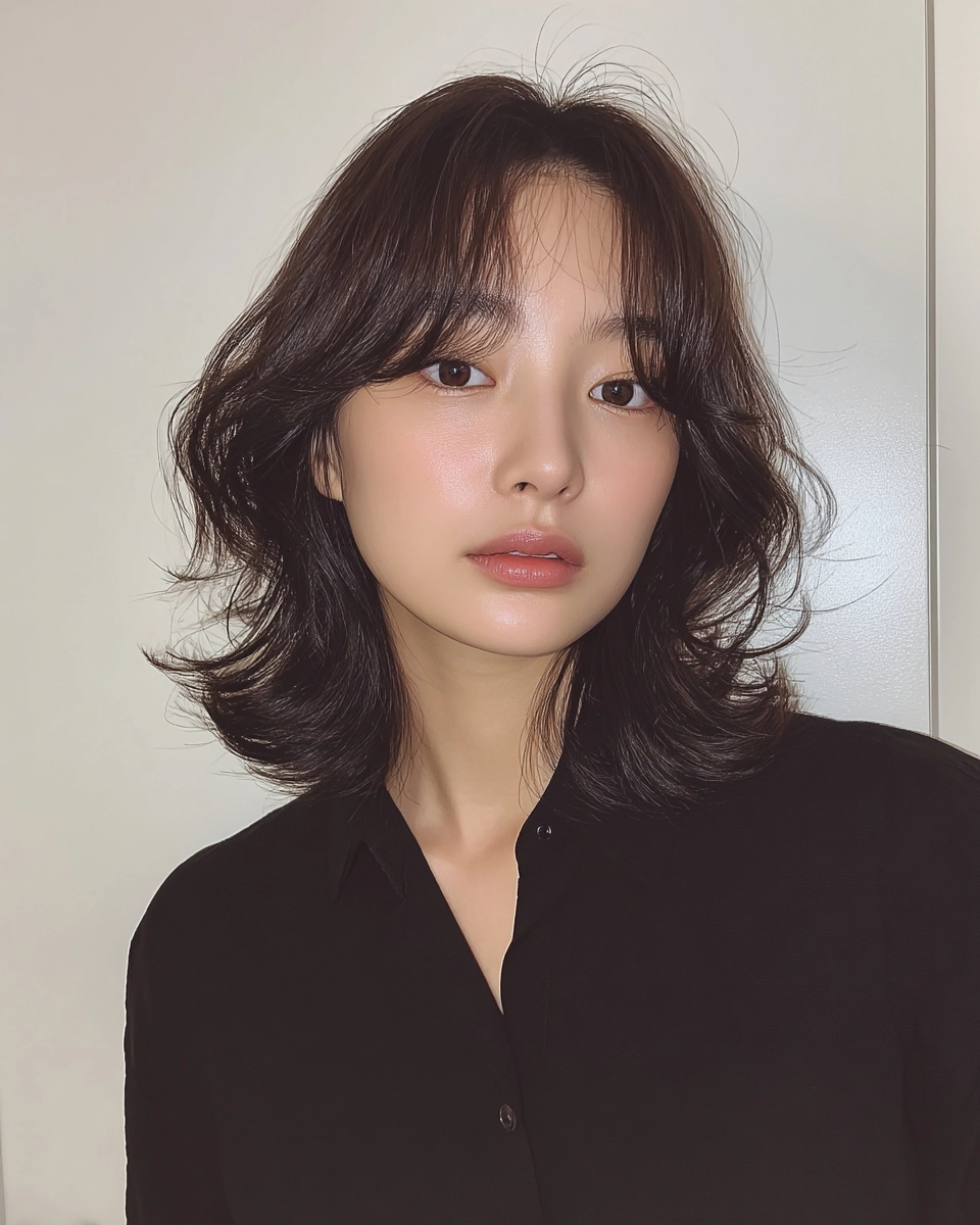 8 Elegant Layered Haircuts 2026 | Korea Hair Salon 7 elegant layered haircuts 2026 - Style 4 at Korea Hair Salon Seoul