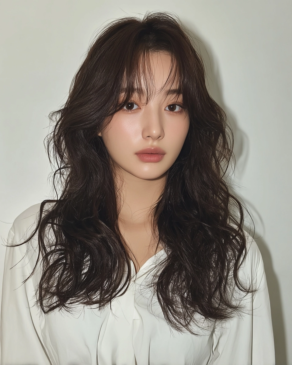 8 Elegant Layered Haircuts 2026 | Korea Hair Salon 10 elegant layered haircuts 2026 - Style 7 at Korea Hair Salon Seoul