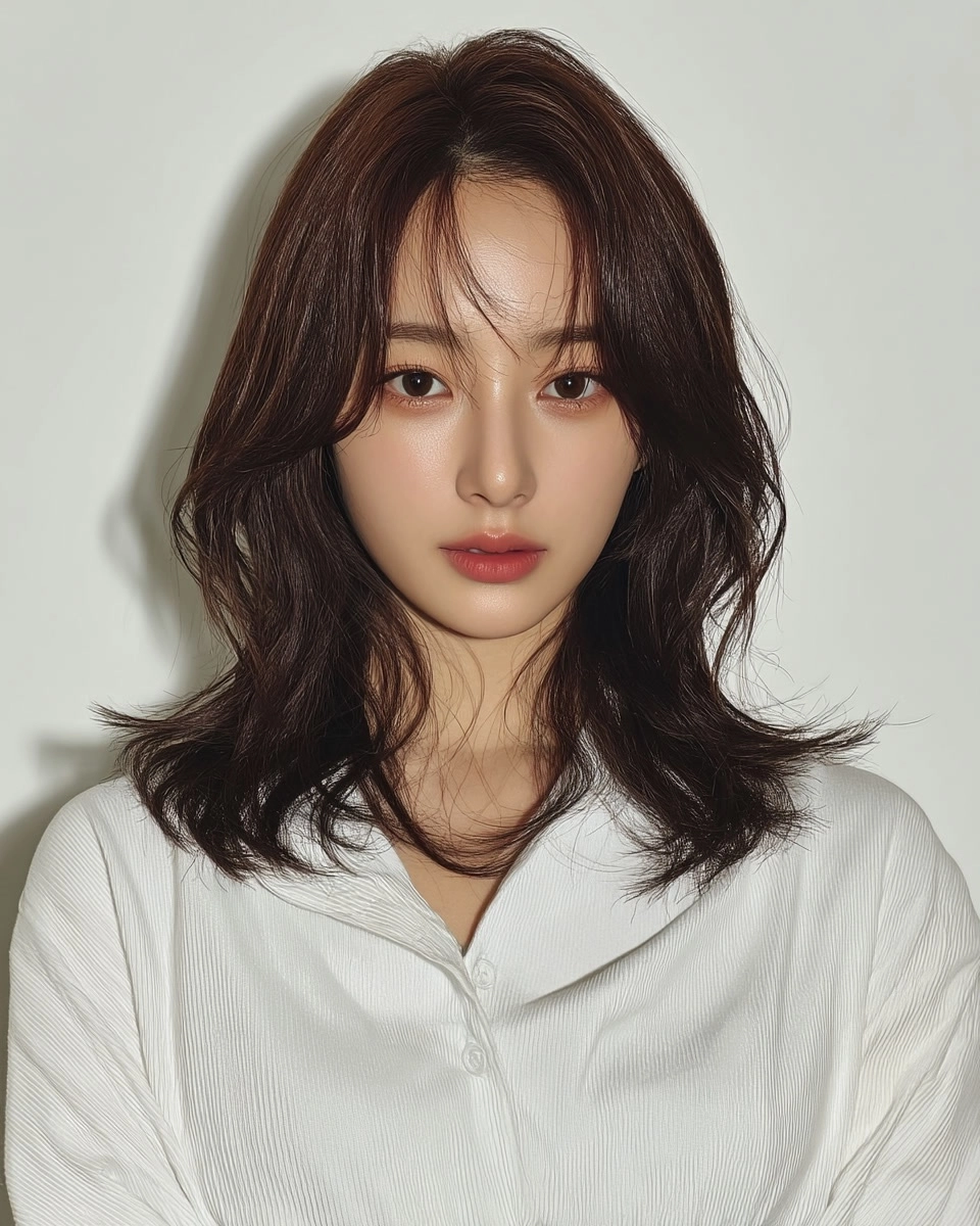 8 Elegant Layered Hairstyles 2026 | Korea Hair Salon 4 elegant layered hairstyles 2026 - Style 2 at Korea Hair Salon Seoul