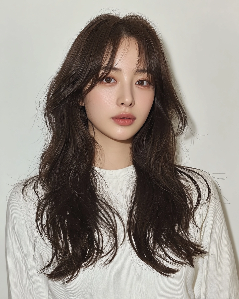 8 Elegant Layered Hairstyles 2026 | Korea Hair Salon 5 elegant layered hairstyles 2026 - Style 3 at Korea Hair Salon Seoul