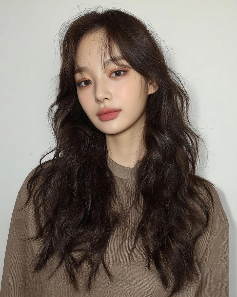 8 Elegant Layered Hairstyles Seoul | Korea Hair Salon 4 elegant layered hairstyles Seoul - Style 2 at Korea Hair Salon Seoul
