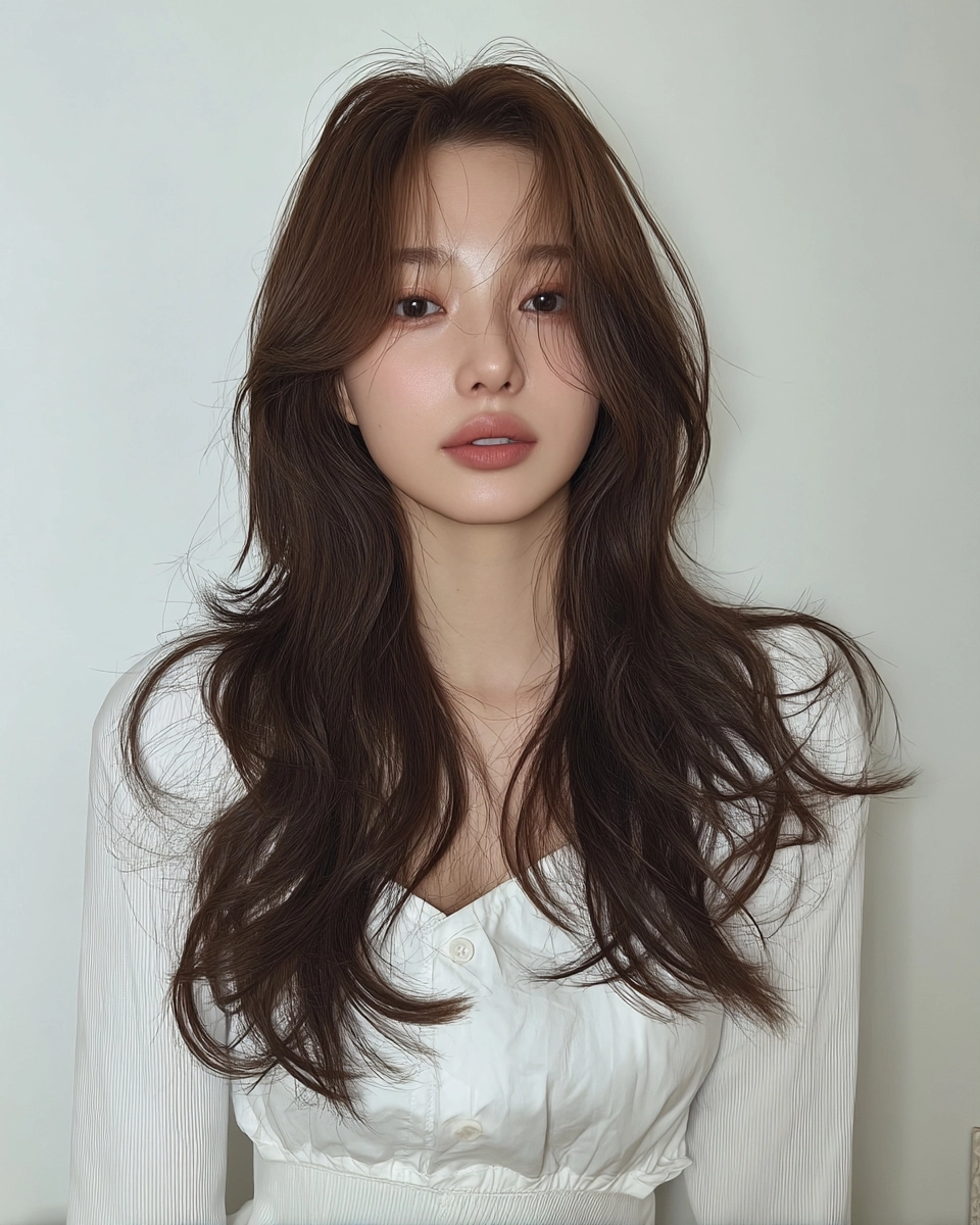 8 Elegant Layered Hairstyles Seoul | Korea Hair Salon 9 elegant layered hairstyles Seoul - Style 6 at Korea Hair Salon Seoul