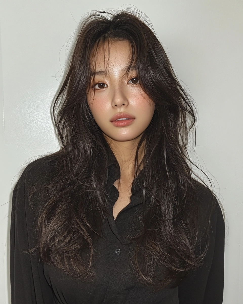 8 Elegant Layered Hairstyles Seoul | Korea Hair Salon 10 elegant layered hairstyles Seoul - Style 7 at Korea Hair Salon Seoul