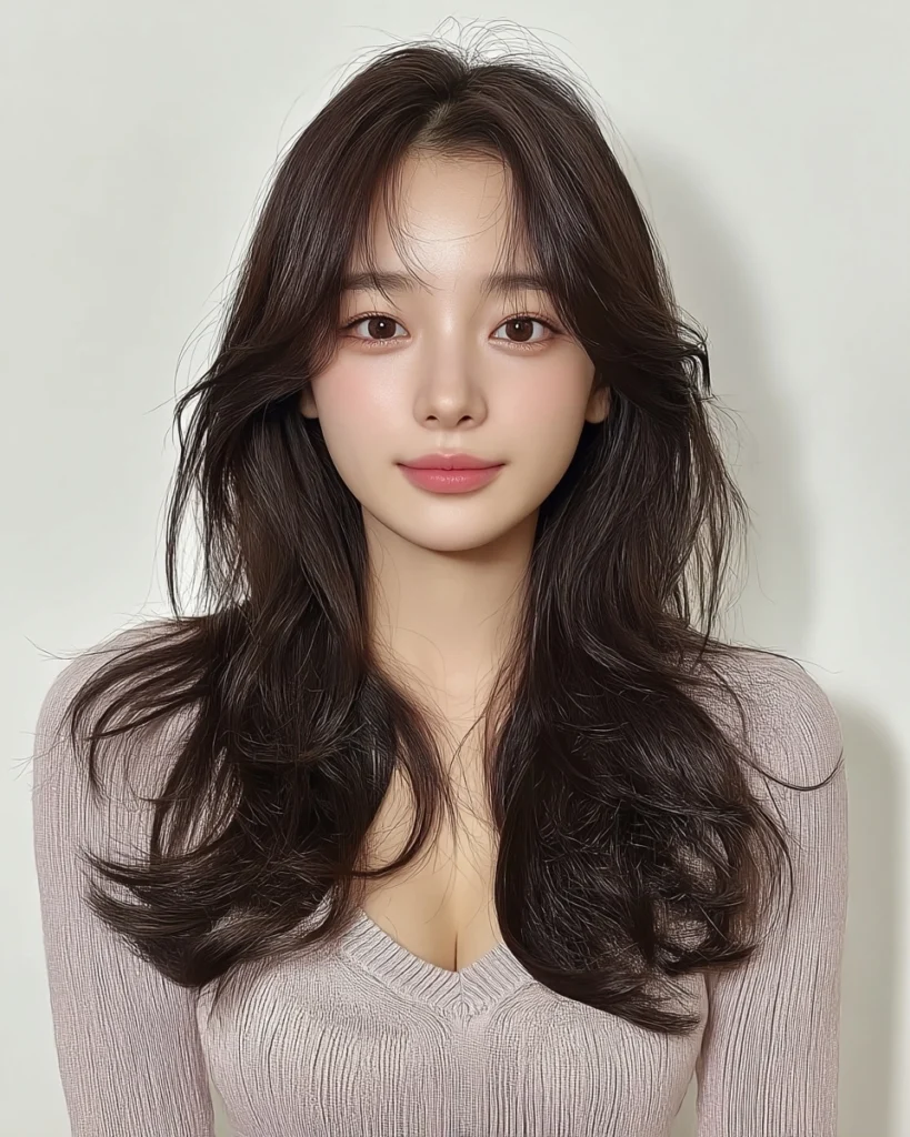 8 Elegant Long Layered Styles 2026 | Korea Hair Salon 154 8 Elegant Long Layered Styles 2026 | Korea Hair Salon