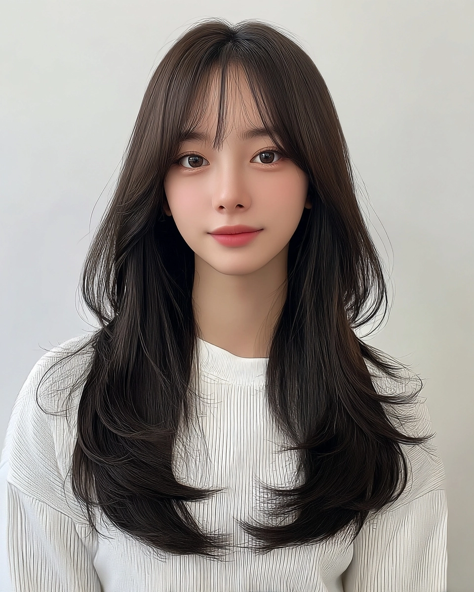 8 Elegant Soft Wave Hairstyles 2026 | Korea Hair Salon 4 elegant soft wave hairstyles 2026 - Style 2 at Korea Hair Salon Seoul