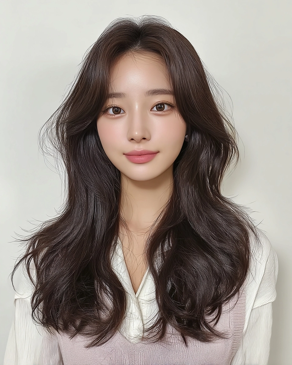 8 Elegant Soft Wave Hairstyles 2026 | Korea Hair Salon 7 elegant soft wave hairstyles 2026 - Style 4 at Korea Hair Salon Seoul