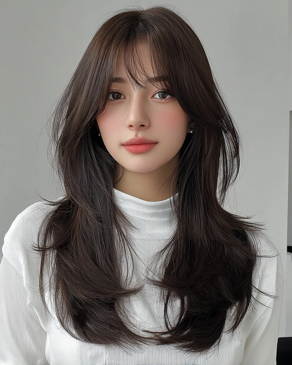 8 Elegant Soft Wave Styles 2026 | Korea Hair Salon 7 elegant soft wave styles 2026 - Style 4 at Korea Hair Salon Seoul