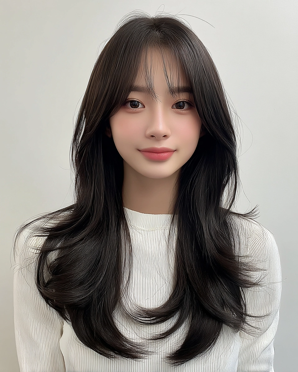 8 Elegant Soft Wave Styles 2026 | Korea Hair Salon 7 elegant soft wave styles 2026 - Style 4 at Korea Hair Salon Seoul