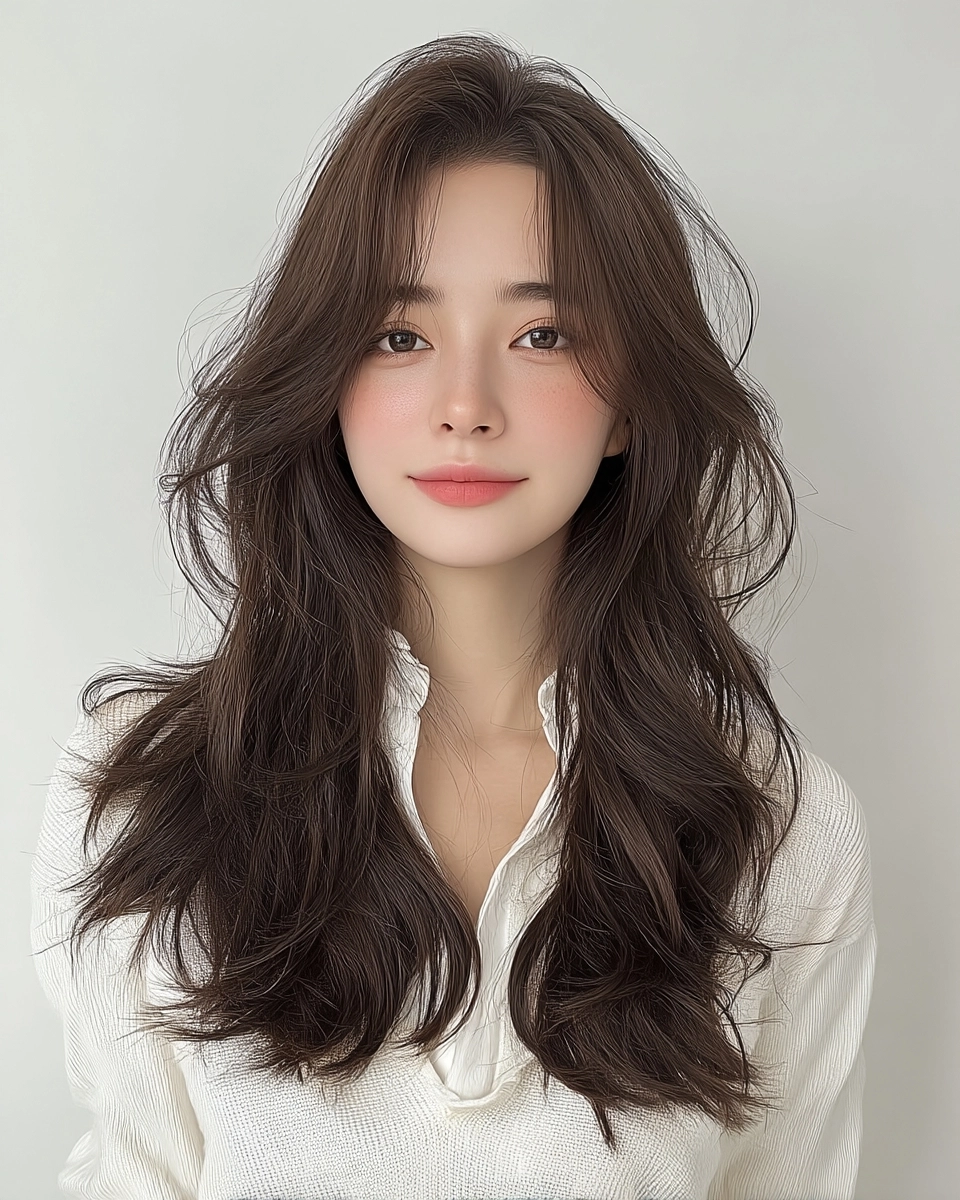 8 Elegant Soft Wave Styles 2026 | Korea Hair Salon 8 elegant soft wave styles 2026 - Style 5 at Korea Hair Salon Seoul