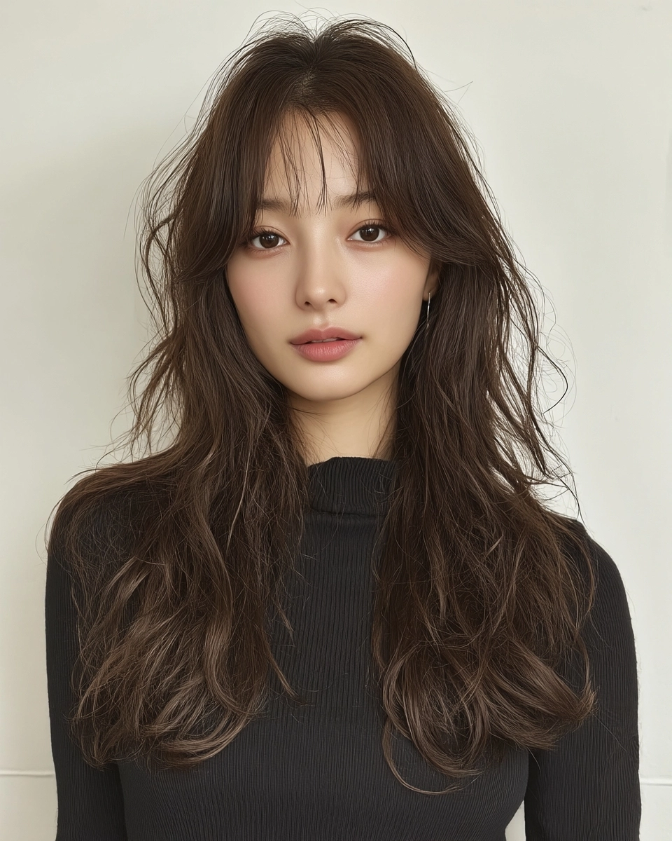 8 Elegant Soft Wave Styles 2026 | Korea Hair Salon 8 elegant soft wave styles 2026 - Style 5 at Korea Hair Salon Seoul