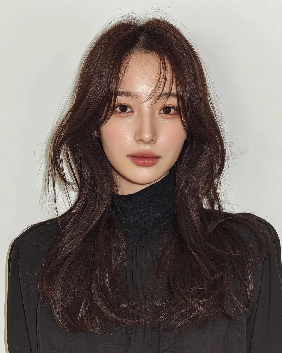 8 Elegant Soft Wave Styles 2026 | Korea Hair Salon 10 elegant soft wave styles 2026 - Style 7 at Korea Hair Salon Seoul