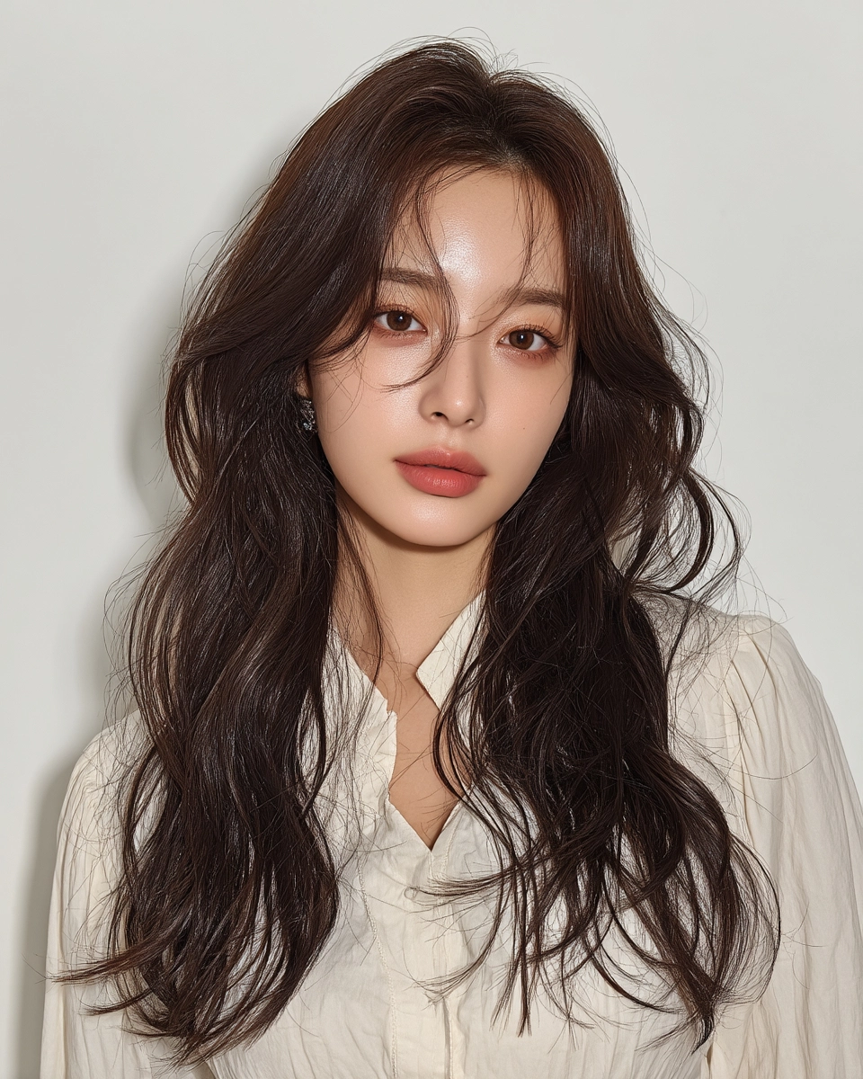 8 Elegant Soft Wave Styles 2026 | Korea Hair Salon 10 elegant soft wave styles 2026 - Style 7 at Korea Hair Salon Seoul