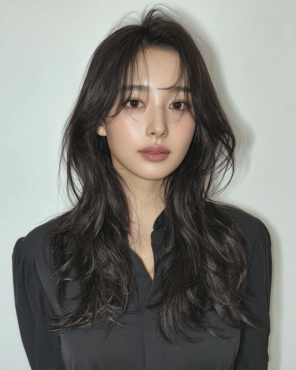 8 Elegant Soft Wave Styles in Seoul | Korea Hair Salon 3 elegant soft wave Seoul - Style 1 at Korea Hair Salon Seoul