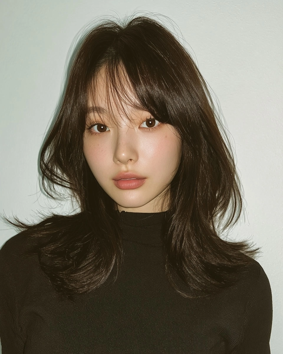 8 Elegant Soft Wave Styles in Seoul | Korea Hair Salon 4 elegant soft wave Seoul - Style 2 at Korea Hair Salon Seoul