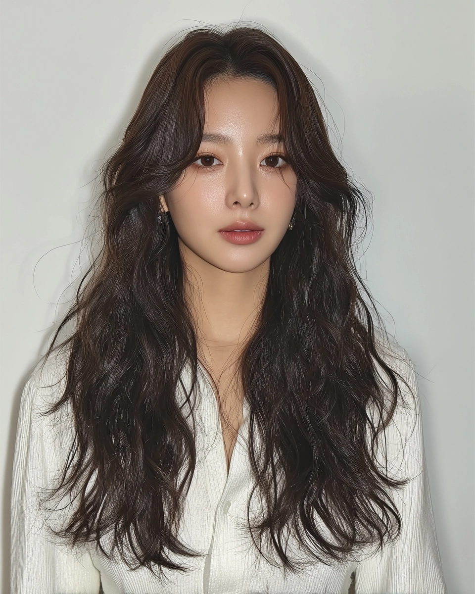 8 Elegant Soft Wave Styles in Seoul | Korea Hair Salon 5 elegant soft wave Seoul - Style 3 at Korea Hair Salon Seoul